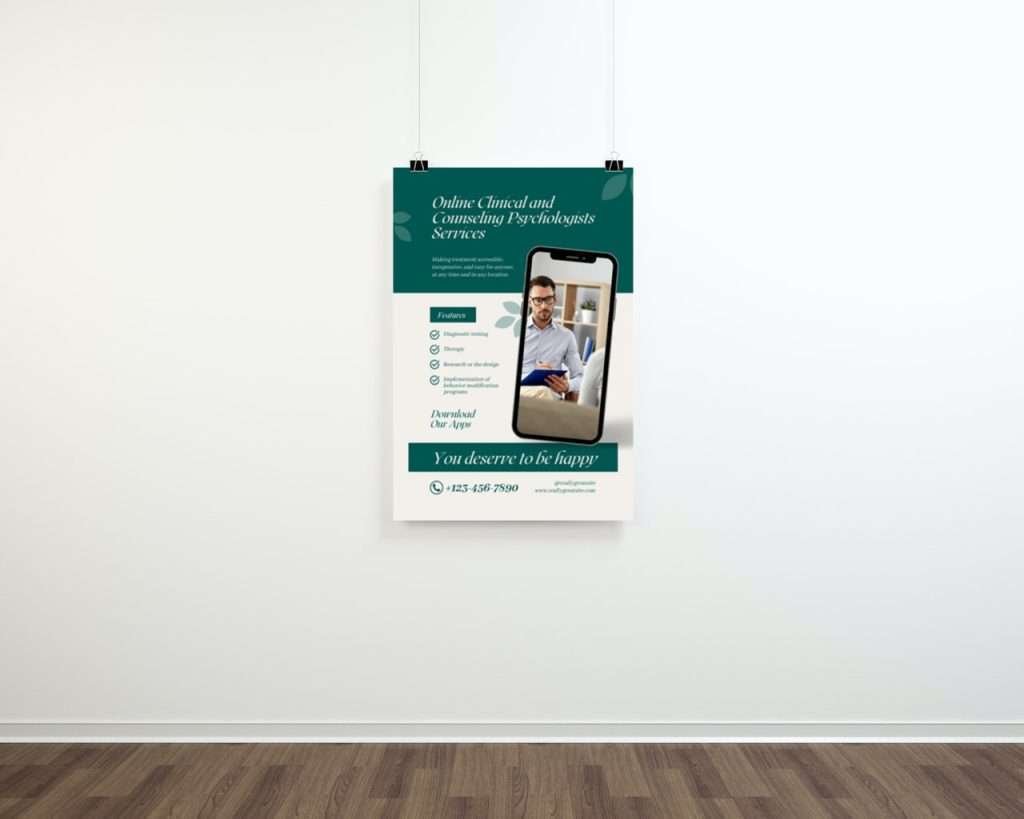 Psychologist Poster Print London.pn